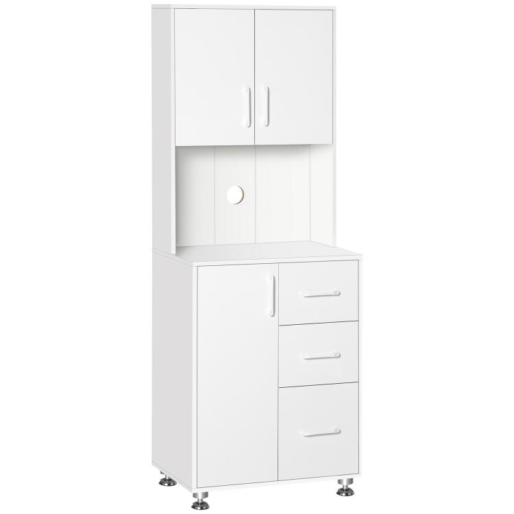 Picture of Modern Kitchen Cupboard with Storage Cabinets 3 Drawers
