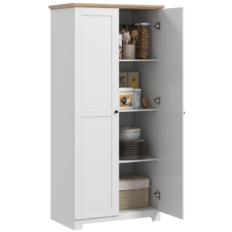 Picture of 172cm Kitchen Cupboard Freestanding Storage Cabinet with