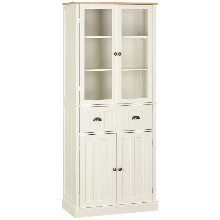 Picture of Freestanding Kitchen Cupboard 5-tier Storage Cabinet with