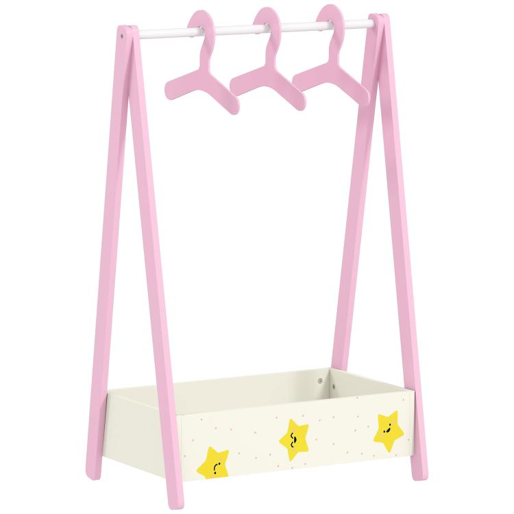 Picture of AIYAPLAY Baby Clothing Rack with Hangers Storage Shelf for