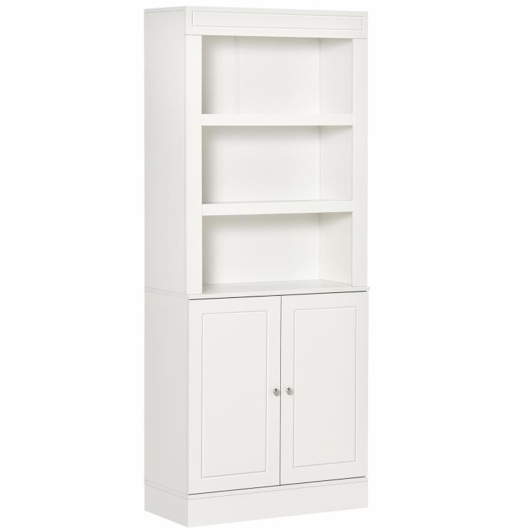 Picture of Kitchen Cupboard with 6-tier Shelving Freestanding Storage