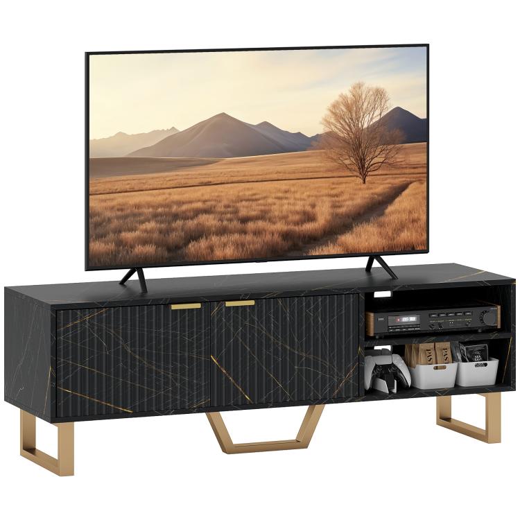 Picture of Marble Effect TV Unit TV Stand Cabinet for up to 70 inch