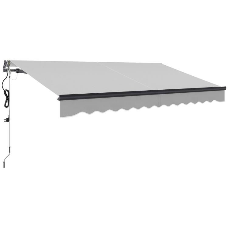 Picture of 3 x 2.5m Electric Awning with Remote Controller Aluminium