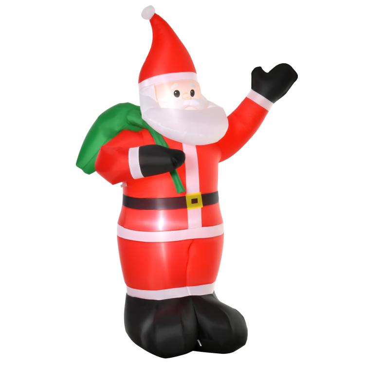 Picture of 8ft Christmas Inflatable Santa Holiday Garden Decoration