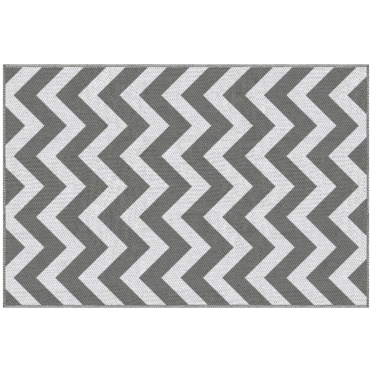 Picture of Reversible Outdoor Rug Plastic Straw Mat w Carry Bag