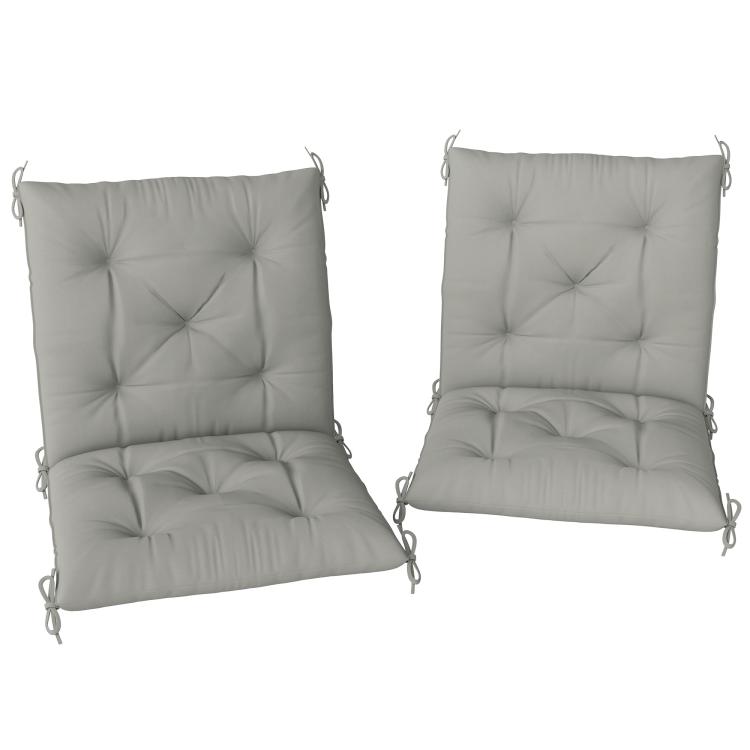 Picture of Set of Two Outdoor Seat Cushions - Khaki